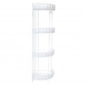 Spirella Etagère D'angle De Douche 3 Niveaux à  Fixer TERESINA Alu Satiné MSV