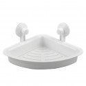 Spirella Etagère D'angle De Douche à  Ventouses Acier Noir Mat MSV