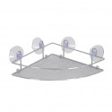Spirella Etagère D'angle De Douche à  Ventouses Blanc MSV