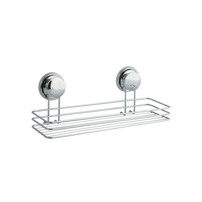 spirella Etagère de douche à  ventouses Acier Chromé MSV