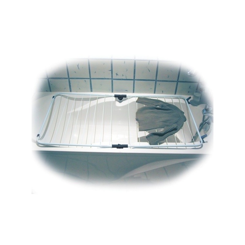 Spirella Etendoir Pour Baignoire 10M Acier Blanc MSV