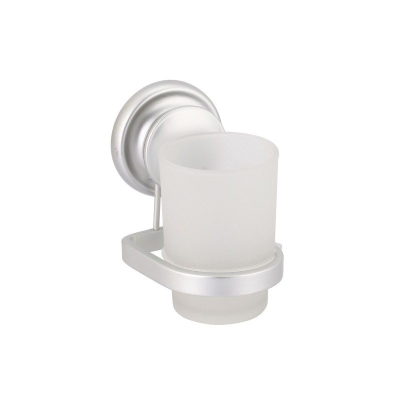 spirella Gobelet à  fixer mega ventouse aluminium MSV