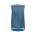 Spirella Gobelet Acrylique SYDNEY Bleu Transparent Spirella