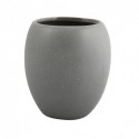 Spirella Gobelet Céramique BALI Gris Aspect Pierre MSV
