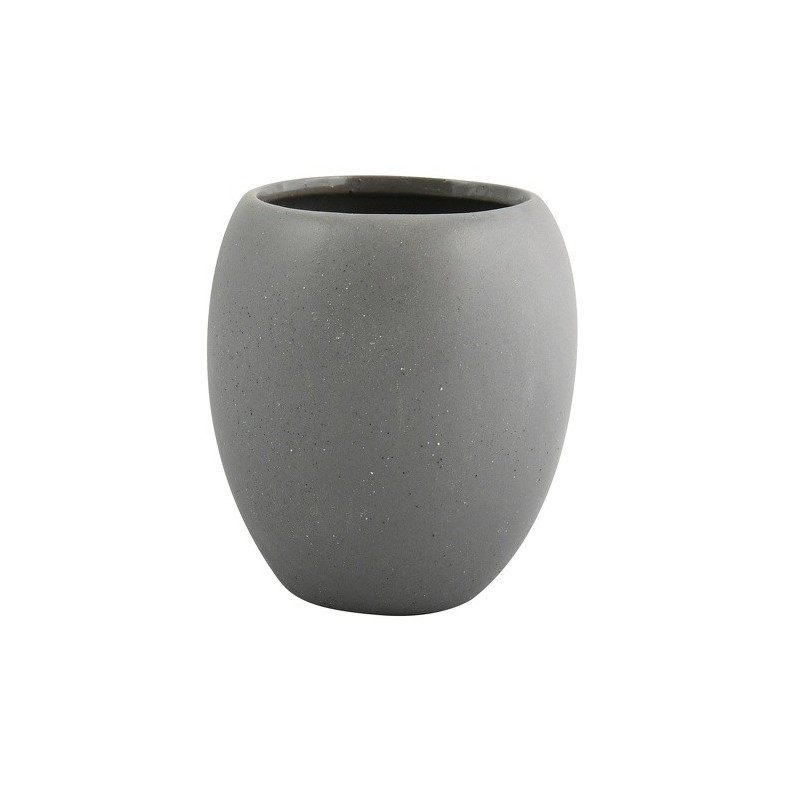 spirella Gobelet Céramique BALI Gris aspect pierre MSV