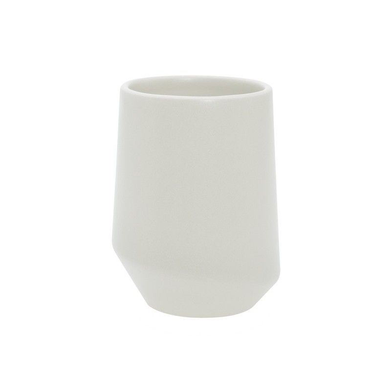 Spirella Gobelet Céramique ESSOS Blanc Mat Elements By Spirella
