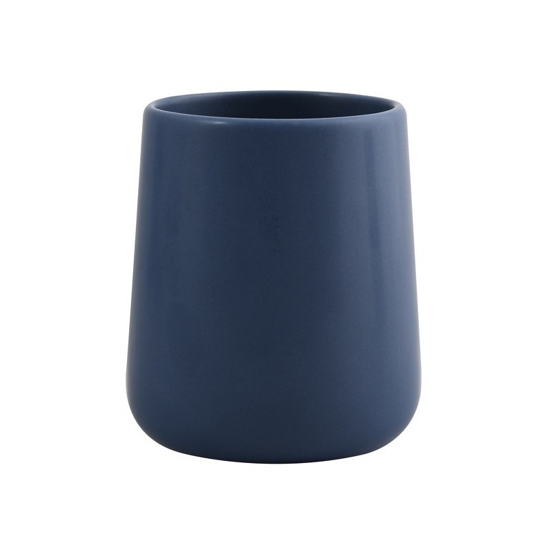 spirella Gobelet Céramique MAONIE Bleu Foncé mat MSV