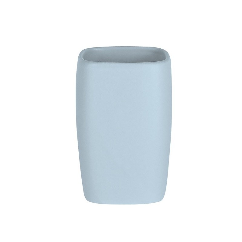 spirella Gobelet Céramique RETRO Bleu pastel Spirella