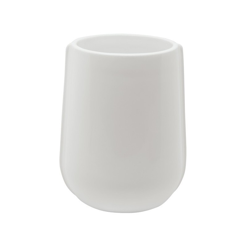 Spirella Gobelet Céramique SENSE Blanc Brillant Elements By Spirella