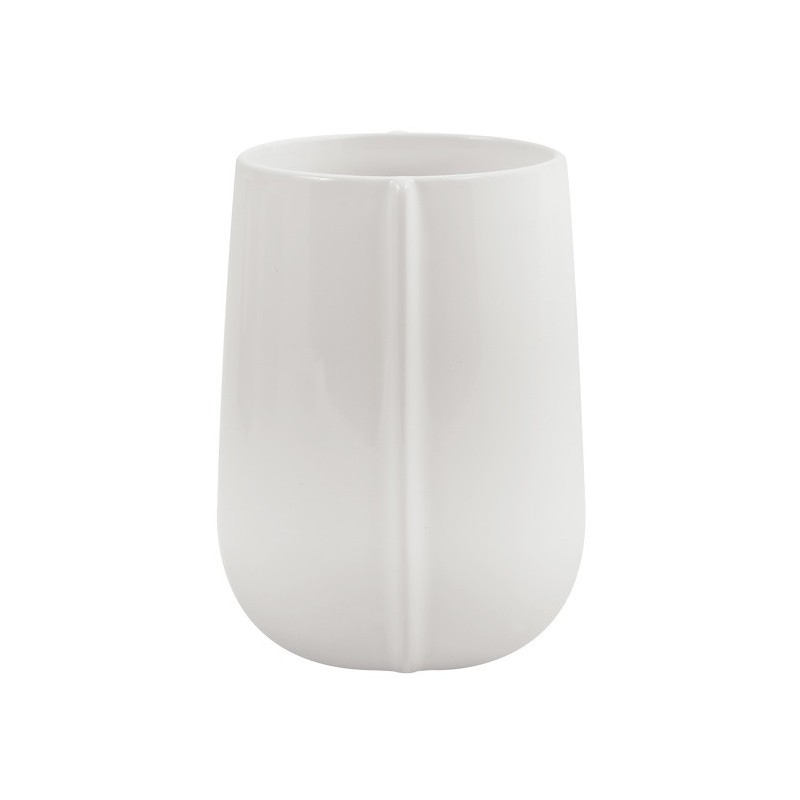 spirella Gobelet Céramique SENSE Blanc brillant Elements by Spirella