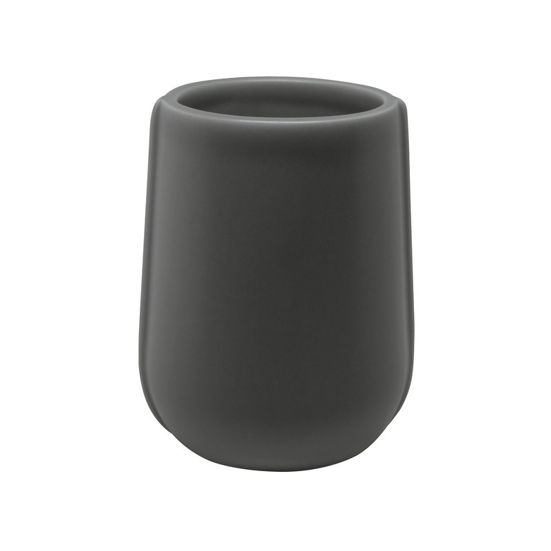 Spirella Gobelet Céramique SENSE Gris Anthracite Mat Elements By Spirella