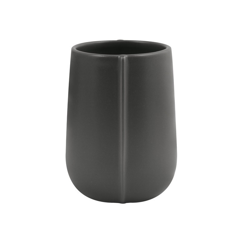 spirella Gobelet Céramique SENSE Gris Anthracite mat Elements by Spirella