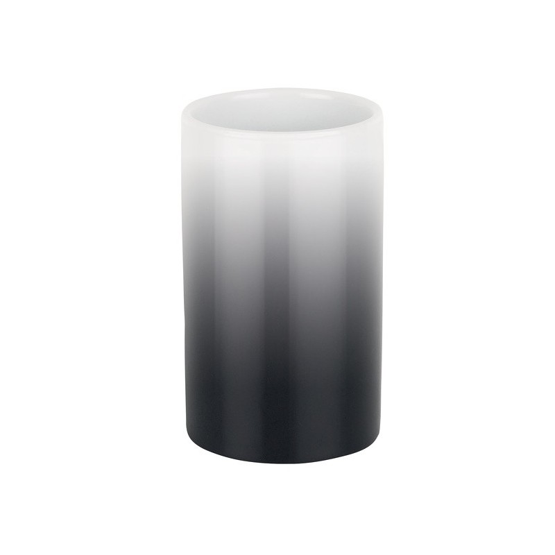 spirella Gobelet Céramique TUBE GRADIENT Noir Spirella