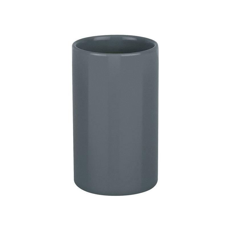 spirella Gobelet Céramique TUBE Gris Foncé Spirella
