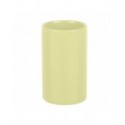 Spirella Gobelet Céramique TUBE Jaune Clair Spirella