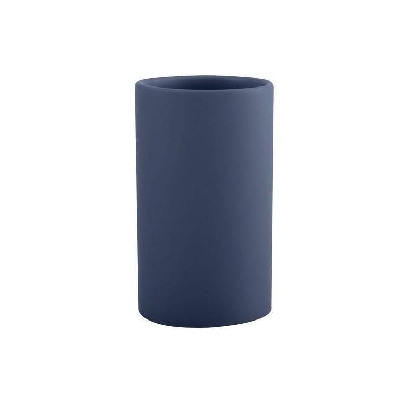 spirella Gobelet Céramique TUBE-MATT Bleu Foncé mat Spirella
