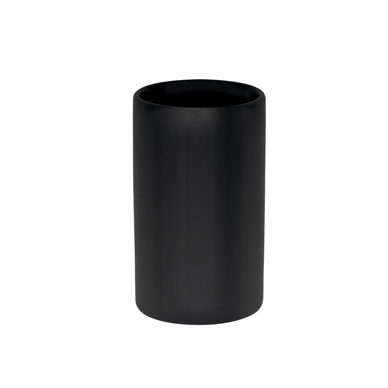 spirella Gobelet Céramique TUBE-MATT Noir mat Spirella