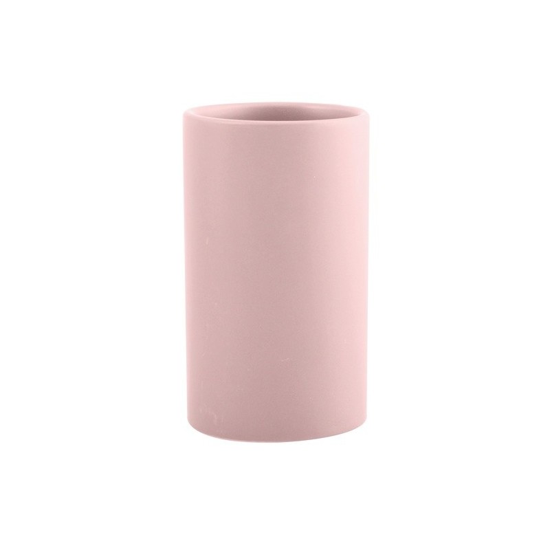 spirella Gobelet Céramique TUBE-MATT Rose mat Spirella