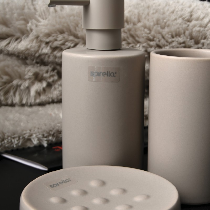 Spirella Gobelet Céramique TUBE-MATT Taupe Mat Spirella