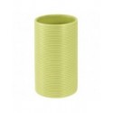 Spirella Gobelet Céramique TUBE RIBBED Pistache Spirella