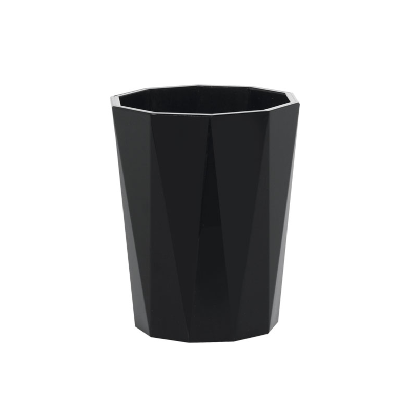 spirella Gobelet CRYSTAL Noir en Plastique Spirella