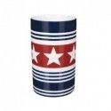 Spirella Gobelet Porcelaine WAINSCOTT Motif Etoiles Spirella