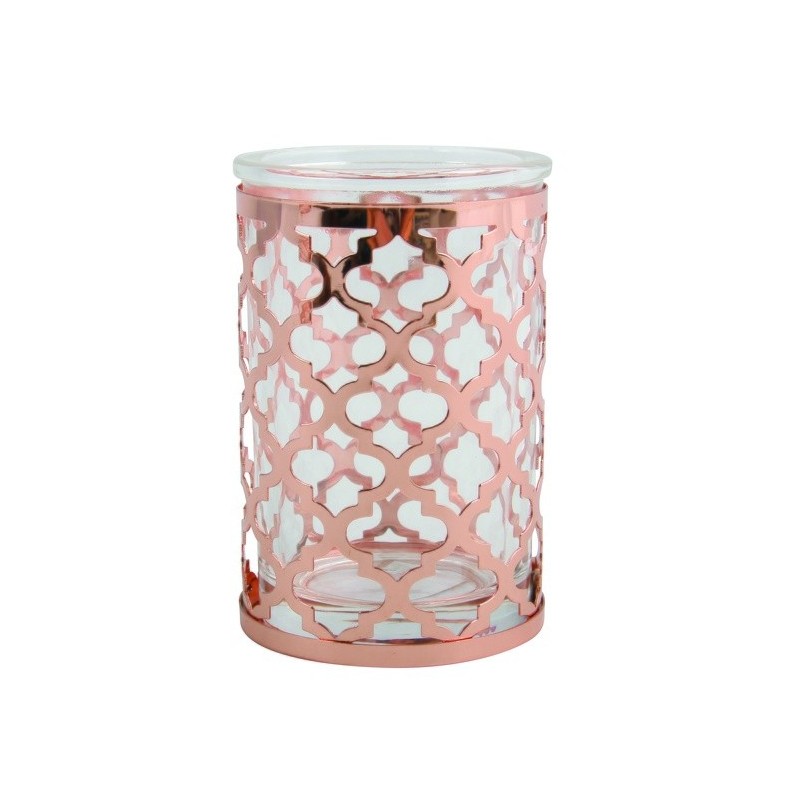 spirella Gobelet Verre & Acier Chromé LAYLA Cuivré MSV