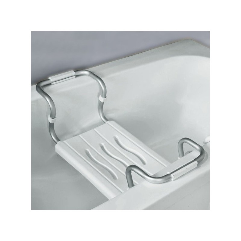 Spirella Grand Siège De Baignoire Extensible 50-70cm Blanc - Max 120kg MSV