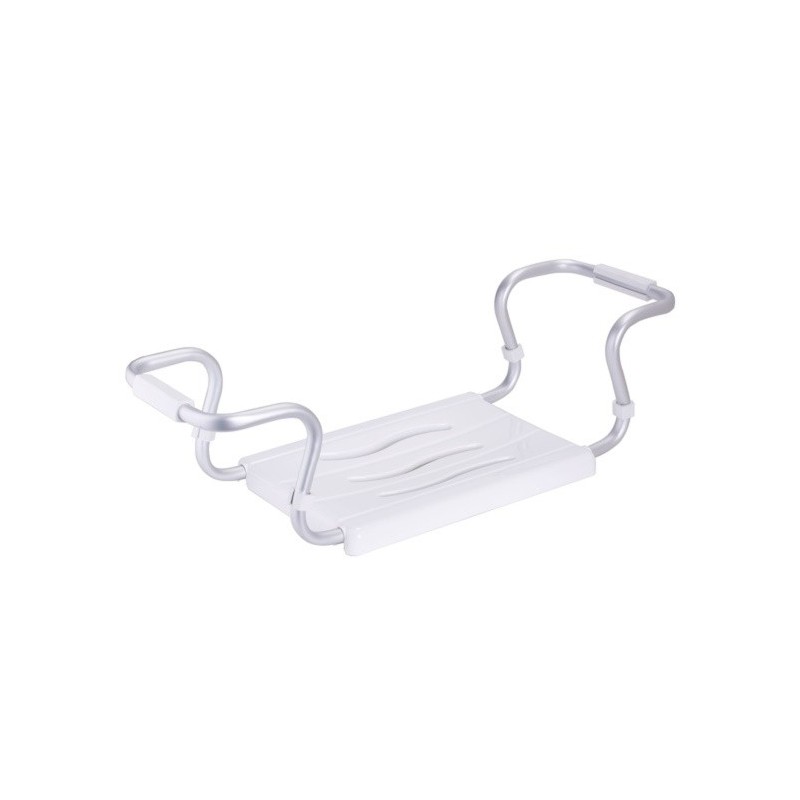 spirella Grand siège de baignoire extensible 50-70cm Blanc - Max 120kg MSV