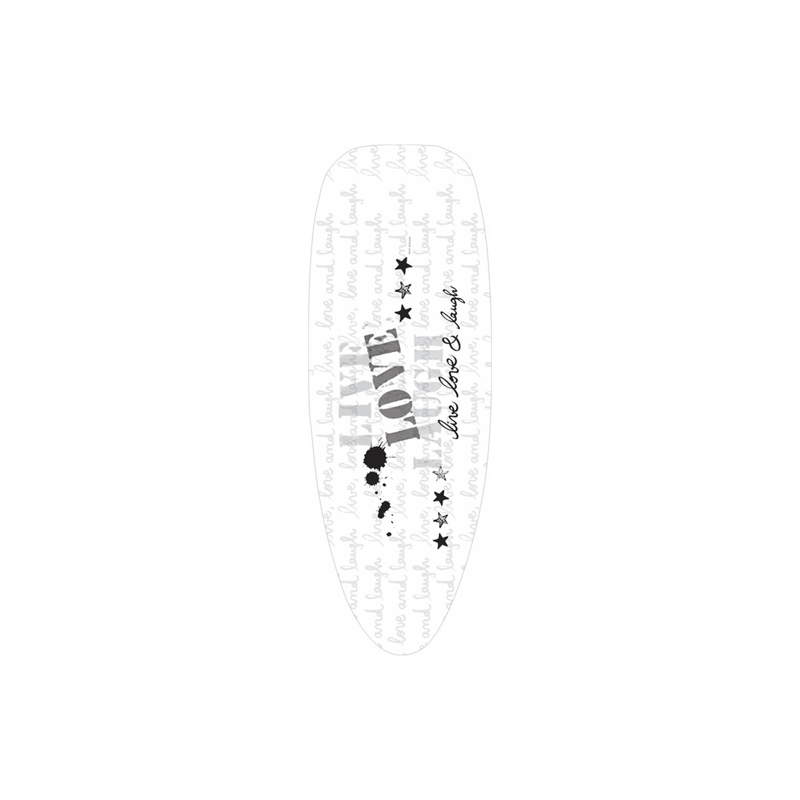 spirella Housse Table à  repasser 100 % Coton avec cordons HO LA LA MSV