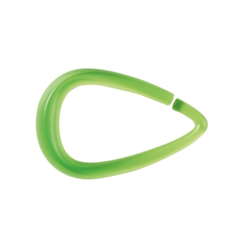 spirella Lot de 12 anneaux pour rideau de douche DROP Vert Spirella