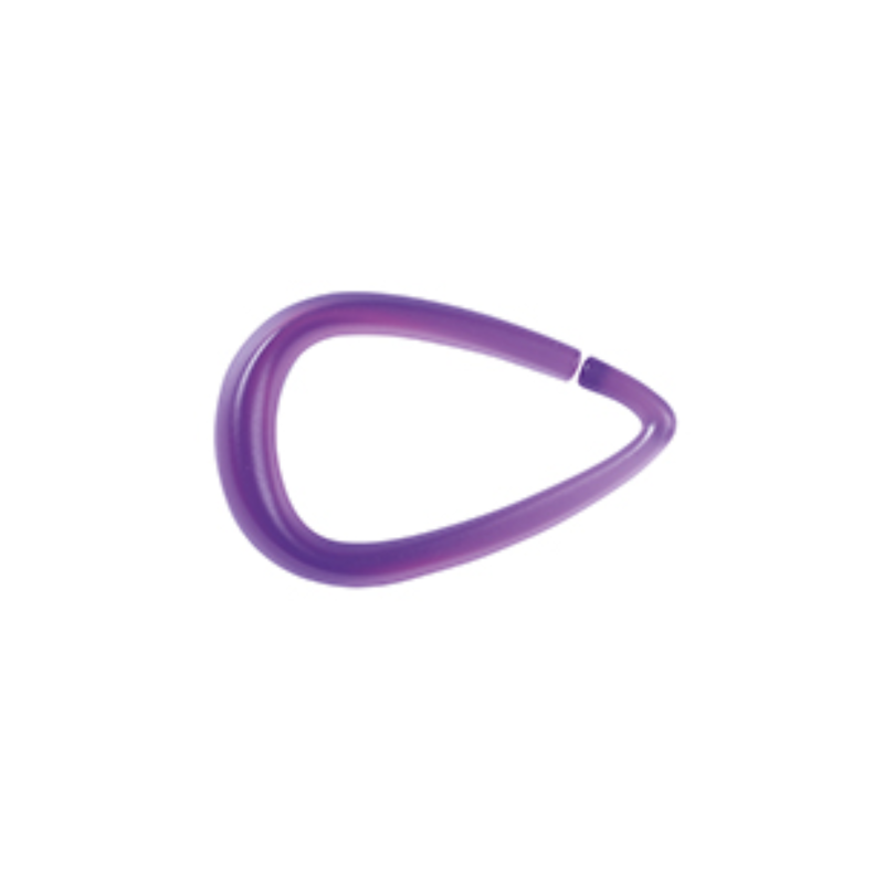 spirella Lot de 12 anneaux pour rideau de douche DROP Violet Spirella spirella Lot de 12 anneaux pour rideau de douche DROP Violet Spirella