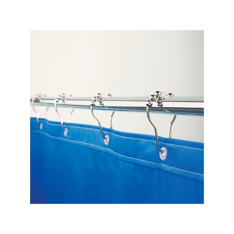 Spirella Lot De 12 Anneaux Pour Rideaux De Douche ANELLO Chromé Spirella