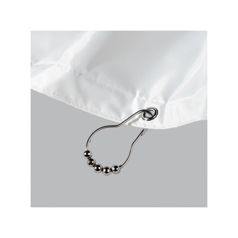 Spirella Lot De 12 Anneaux Pour Rideaux De Douche ANELLO Chromé Spirella