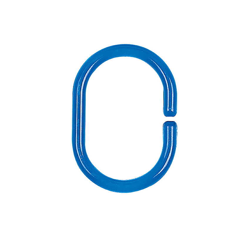 Spirella Lot De 12 Anneaux Pour Rideaux De Douche C-MINOR Bleu Ciel Spirella