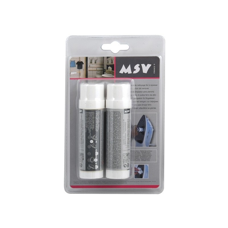 Spirella Lot De 2 Bà¢tons De Nettoyage Pour Semelle De Fer à  Repasser MSV