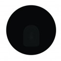 Spirella Lot De 2 Crochets Rond Mural Repositionnables Noir MSV