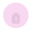 Spirella Lot De 2 Crochets Rond Mural Repositionnables Rose Pastel MSV