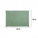 Spirella Lot De 2 Tapis De Bain CHENILLE 50x80 Vert Basil MSV