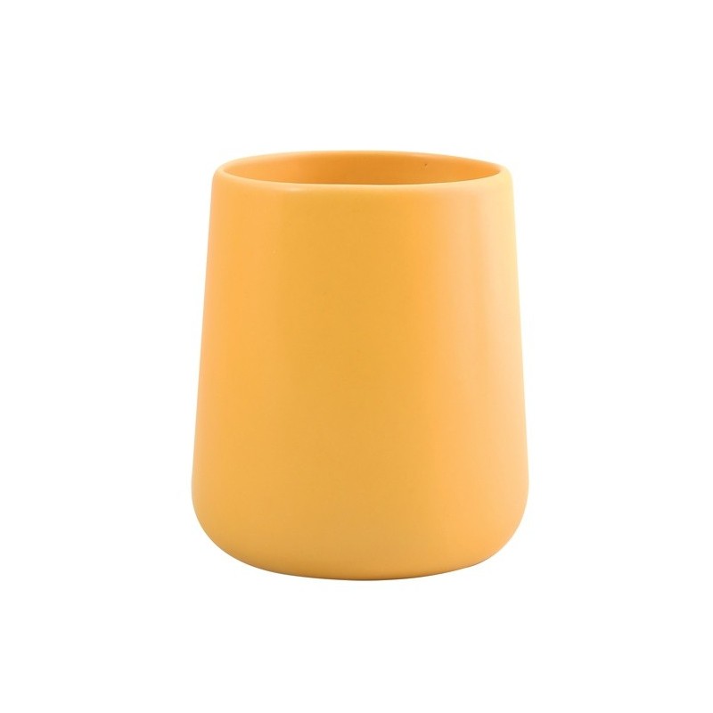 Spirella Lot De 3 Accessoires De Salle De Bain En Céramique MAONIE Safran Mat MSV