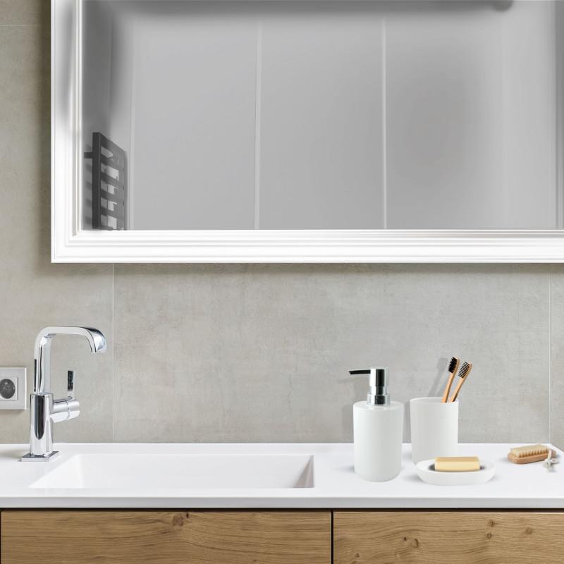 Spirella Lot De 3 Accessoires De Salle De Bain INAGUA Blanc MSV