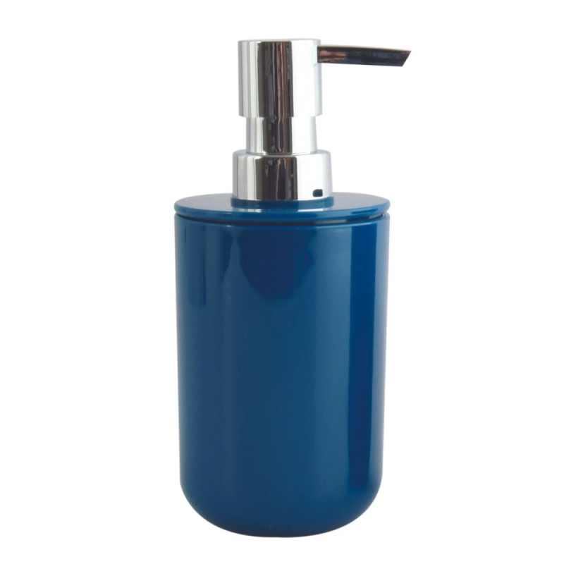 Spirella Lot De 3 Accessoires De Salle De Bain INAGUA Bleu Marine MSV