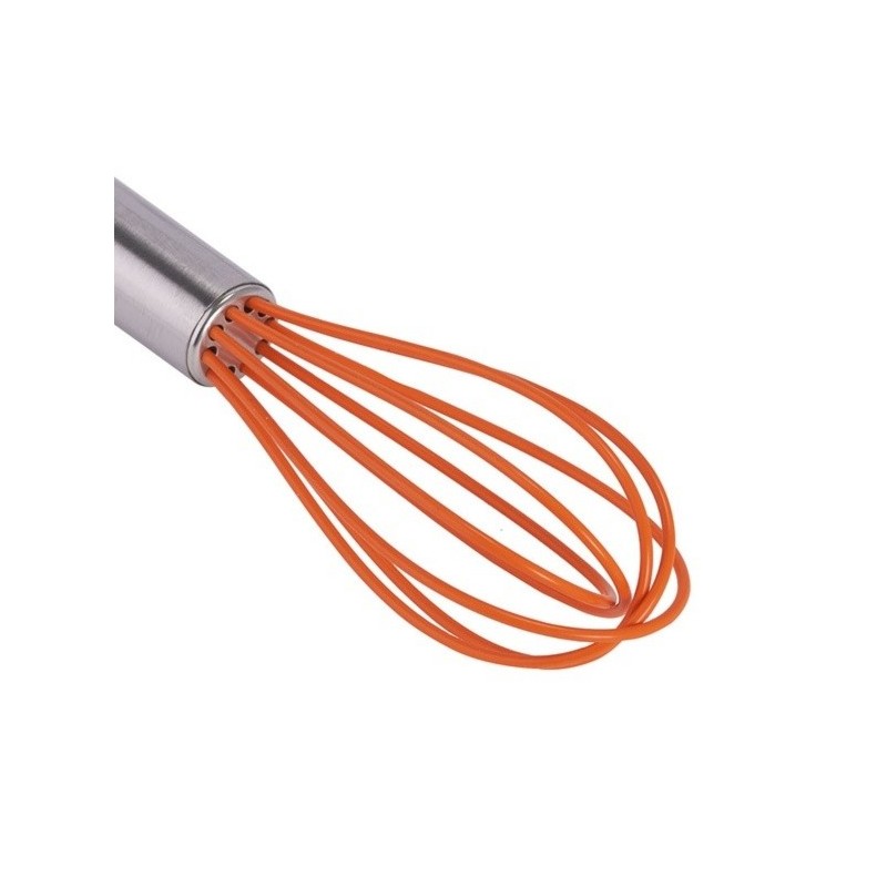 Spirella Lot De 3 Fouets De Cuisine En Inox Rouge Bleu & Orange MSV