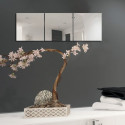 Spirella Lot De 3 Miroirs Carrés Adhésifs 30x30x0.2cm MSV
