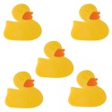 Spirella Lot De 5 Stickers Figurines Antidérapantes De Douche Ou Baignoire PVC DUCK Jaune Spirella