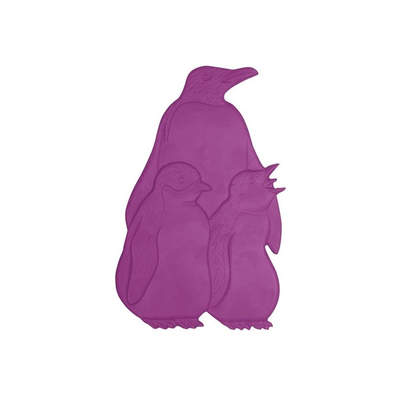 Spirella Lot De 5 Stickers Figurines Antidérapantes De Douche Ou Baignoire Caoutchouc Pinguoins 9 2x15cm Multicolor MSV