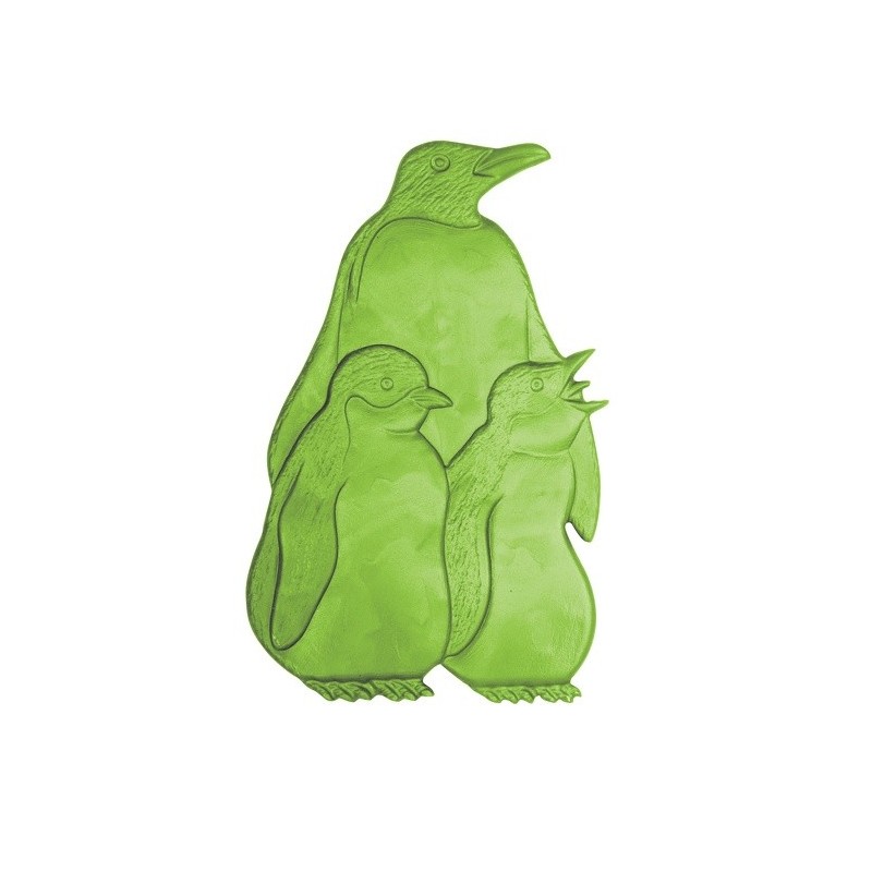 Spirella Lot De 5 Stickers Figurines Antidérapantes De Douche Ou Baignoire Caoutchouc Pinguoins 9 2x15cm Multicolor MSV