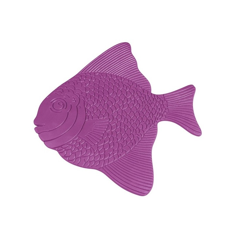 Spirella Lot De 5 Stickers Figurines Antidérapantes De Douche Ou Baignoire Caoutchouc Poissons 16 5x16cm Multicolor MSV