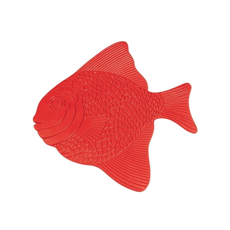 Spirella Lot De 5 Stickers Figurines Antidérapantes De Douche Ou Baignoire Caoutchouc Poissons 16 5x16cm Multicolor MSV