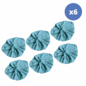 Spirella Lot De 6 Franges à  Serpillière En Microfibre